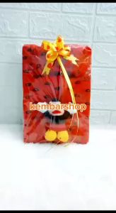 FREE KARTU UCAPAN paket kado lahiran bayi baby gift set box jaket plus boneka motif baby Cat