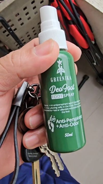 DEOFOOT DEODORANT SPRAY 100ML Greenika Deo Foot Foot Spray Scented Anti Odor Foot Spray Antiperspirant Anti Sweat Anti Foot Odor Spray Foot Spray Sweat Foot Odor Athletes Foot Odor Fights Bacteria Smelly Feet Anti Sweat Foot Perfume