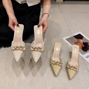 Pointed Sandals Korean Version Slim Heeled Womens High Heels