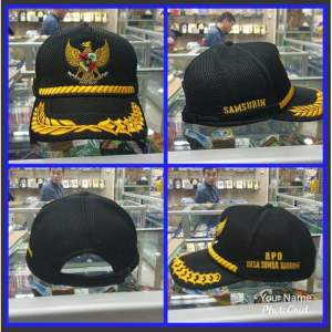 TOPI LAMBANG GARUDA INDONESIA TOPI GURU ASN TOPI PEMERINTAHAN