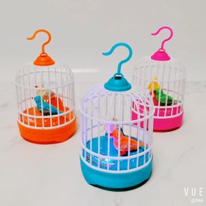 DOUBLE GREAT BIRD CAGE SOUND LIGHT BURUNG SANGKAR SENSOR SUARA KICAU LAMPU