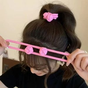 1/2/5PCS Simplicity Stretch Rubber Hair Ties for Women High Elasticity Fashion Girl Head Rope Scrunchie Hair Accessories