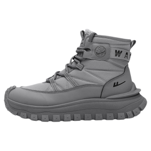 Warrior | Warm Plush Lined Boots Winter High Top Casual Shoes