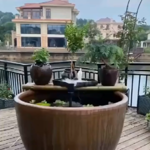 Pompa Air Mancur Kolam Koi Kabel  Air Terjun Kolam Ikan Koi Mesin Pompa Air Mancur