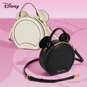 Disney กระเป๋ากล่องอเนกประสงค์อเนกประสงค์ดีไซน์มินิมอลของแท้กระเป๋าเก็บของแฟชั่นกระเป๋าทรงสี่เหลี่ยมขนาดเล็กเดินทางและใช้งานได้สองทางสไตล์อินส์กระเป๋ากล่องสามมิติดีไซน์เฉพาะกระเป๋าถือสะพายไหล่ข้างเดียวมีหลายสีให้เลือก