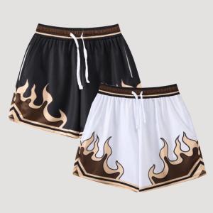 Quần Short Bóng Rổ Mùa Hè Mỏng Nhanh Khô Thoáng Khí Tập Luyện Quần Dài Đến Đầu Gối Rộng Rãi Chạy Bộ Thể Thao