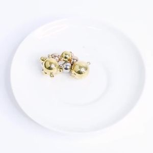 2pcs/lot Stainless Steel Strong Magnetic Clasps Ball Shape End Buckle Connectors For DIY Bracelet Necklace Jewelry Accessories