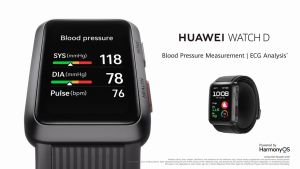 HUAWEI WATCH D Smartwatch | Blood Pressure Measurement | ECG Analysis | SpO2 Sleep Stress Skin Temperature Monitoring