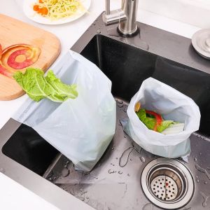 10PCS Disposable Self-Adhesive Car Biodegradable Trash Rubbish Holder Garbage Storage Bag For Auto Vehicle Office Kitchen
