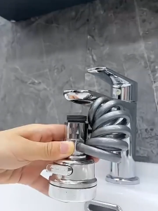 ก๊อกน้ำล้างจาน ก๊อกน้ำซิงค์ หัวจ่ายน้ำ ปรับน้ำได้ 3 โหมด หมุนได้รอบทิศทาง