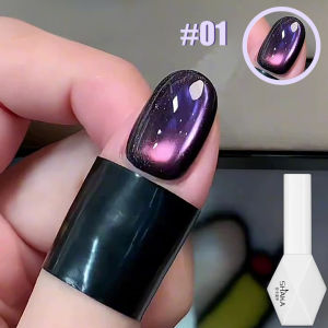Sơn Móng Tay Gel Mắt Mèo SHAKA 1 Chai Màu Tím Qi Đến Từ Phương Đông 10ml Màu Trắng Quyến Rũ Bí Ẩn Mùa Thu Dành Cho Nữ