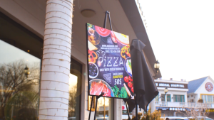 MEEDEN 2 Pcs Easel Stand for Painting and Display: 63" Art Metal Easel Sign Stand with Bag - Portable Foldable Instant Tripod Display Easel Stand for Wedding Painting Canvas Presentations Posters