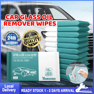 Glass Oil Film Remover Wipes Glass Car Window Cleaner Windshields Cleaner Wipes Glass Car Window Cleaner Remover Car Glass Lap Lap Penyingkiran Filem Minyak Kaca 玻璃油膜去除湿巾