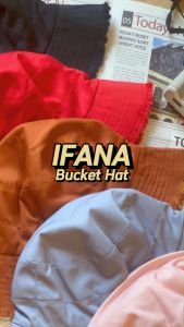 Nusseyba Activewear - Ifana Bucket Hat - Topi Rimba Gunung - Topi Outdoor Uniseks - Topi Olahraga Sporty - Topi Haji & Umrah / Umroh