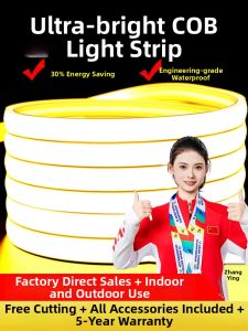 JINFI | Waterproof Super Bright Self-Adhesive LED Strip Light 220V