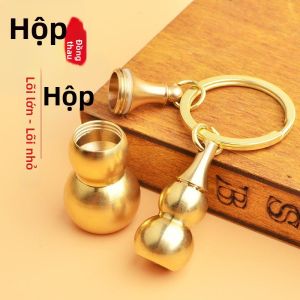 Móc Khóa Trang Trí Hình Dưa Hấu Đậu Rỗng Bằng Đồng