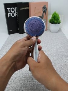 Hand Shower Dan Selang Kamar Mandi 1 Set 1/2 Inch Bahan ABS Chrome High Quality HS-78+Selang G5/G6