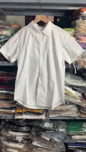 ÁO SƠ MI TRẮNG TAY CỘC-XMTĐ