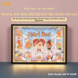 light your bricks | Mô Hình Hành Động Blind Box Kệ Trưng Bày Có Đèn
