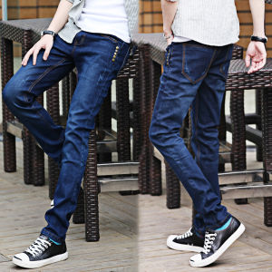 LIIEN NOOS | Quần Jeans Đùi Dài Thời Trang Hợp Thân Mỏng Nhẹ cho Mùa Hè có Rách