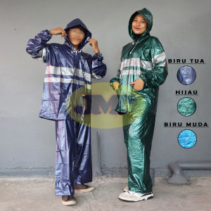 Jas Hujan Setelan Jaket Celana Stardust 907 Mantel Hujan Raincoat Elmondo Pria Wanita Dewasa Murah Paling Bagus Dicari Anti Tembus Air