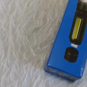 USB Rechargeable COB LED Flashlight Torch Light Magnetic Waterproof Portable Camping Emergency Lamp