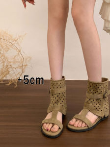 XUJIA | Thick Sole Internal Height Increase Roman Sandals