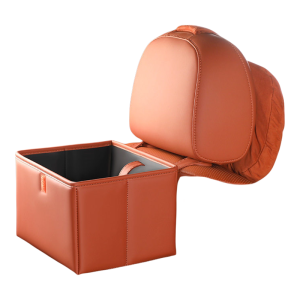 Foldable Multi-function Hanging Storage Box Wet Dry Use Car Trash Can