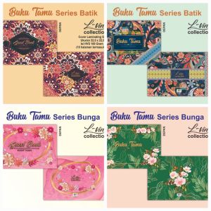 BUKU TAMU BATIK SEMINAR /NIKAH/ GUESS BOOK (320 baris)