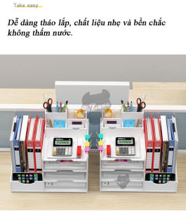 Kệ hộp để tài liệu Giá Để Hồ Sơ Chất Liệu Gỗ Nhựa Pitech Cao Cấp