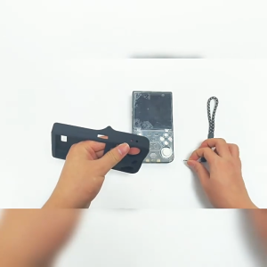 Compatible with R36 Ultra Handheld Open-Source Gaming Console Dustproof Minimalist Solid-Color Silicone Soft Case