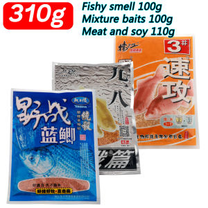 LAKBAT Natural Processed Fishing Bait Strong Flavor Groundbait Attractant Additive Feed for Carp Crucian Catfish Culter Lure