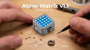 M5Stack Atom-Matrix v1.1 ESP32 Development Board 5×5 RGB LED Matrix Display for Motion-sensing Remote Controller