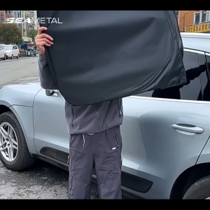 SEAMETAL Car Windshield Sun Shade Cover Foldable Car SunShade Front Windscreen Laser Sunshade Cover Thicken UV Refletive Sun Protection