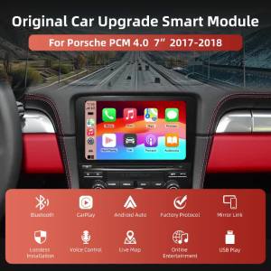 Ezonetronics | Ezonetronics Wireless CarPlay Android Auto Retrofit Kit Decoder Box for Porsche PCM 4.0 CarPlay Interface Support Mirror Link