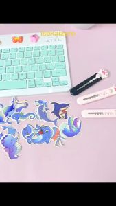 Stiker Cartoon Blue Sea isi 23 pcs