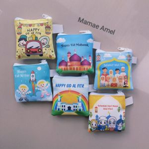 [ Dapet 12 pcs ] DOMPET AMPLOP LEBARAN / PER PAC ISI 12 Pcs / Angpao Mini Idul Fitri Karakter Lucu