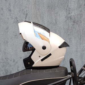 ORZ | Electric Bike Bluetooth Helmet Dual Visors All Seasons Opening Mask Design