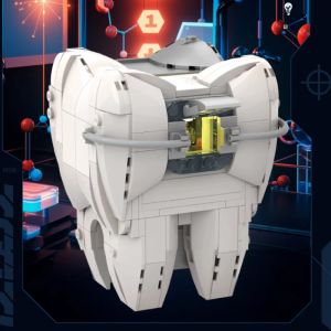 Creative Expert MOC Mechanical Tooth Building Blocks Oral Structu Model Brick LED Educational Assembly Toys for Kid Xmas Gift