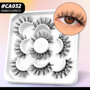 Mi Giả Veltrinay Cat Eye Kiểu Cong C Lông Mi Tự Nhiên Mềm Mại Màu Đen Thân Bông Làm Thủ Công Mi Giả Dải Đầy Đủ Combo Dành Cho Nữ