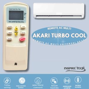 REMOT REMOTE AC AKARI TURBO COOL LANGSUNG CONECT