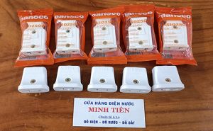 Phích cái nối điện ổ cắm đơn nối điện HINOKI NANOCO