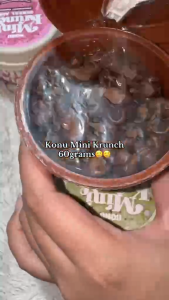KONU MINI KRUNCH 60 GRAMS ALL FLAVORS Cookies & Cream Choco Strawberry Matcha Pistachio Snacks to go Read too eat