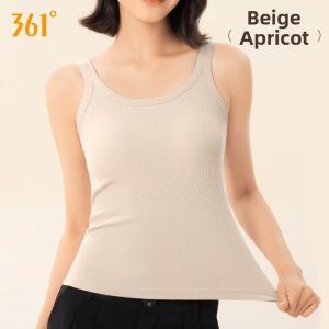 361° | Thin Summer Yoga Vest with Bra Pad for External Wear