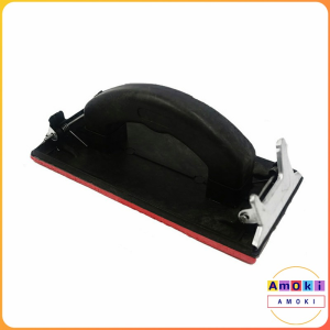 Amoki Handheld Sandpaper Sheet Frame Holder Anti-slip Hand Sandpaper Holders Plastic Practical