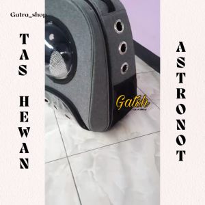 TAS KUCING RANSEL HEWAN ASTRONOUT TRANSPARAN PREMIUM by Gatsh