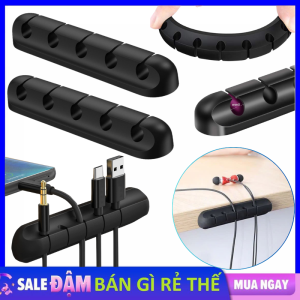 Kẹp Giữ Dây Điện Nẹp Dây Điện Dán Tường Siêu Dính Chống Rối - Giá Đỡ Cố Định Dây Cáp Bằng Silicon - Móc Treo Tường Kẹp Giữ Dây Điện Phích Cắm Điện Chống Rối / Nẹp Cao Su