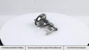 316 Stainless Steel Latch Flush Pull Turning Lock Lift Handle for Boat Deck Hatch Doors with 2 Keys Marine Accessories