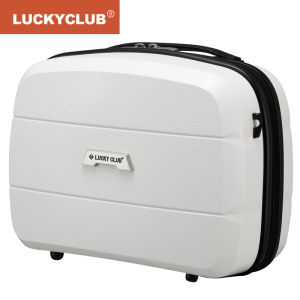 LuckyClub Portable Large Capacity Multifunctional Handheld Makeup Bag Travel Storage Bag Fashionable Trendy Hardshell Suitcase