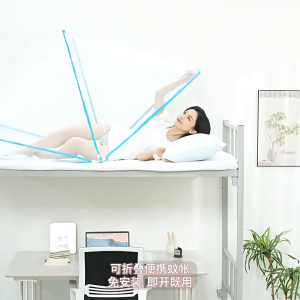 【พร้อมส่งจาก】มุ้งกันยุงพับเก็บได้ มุ้งครอบใหญ่ มุ้งครอบกันยุง มุ้งกระโจม มุ้งเต้นท์ มุ้งครอบเด็ก มุ้งนอน เตียงคู่